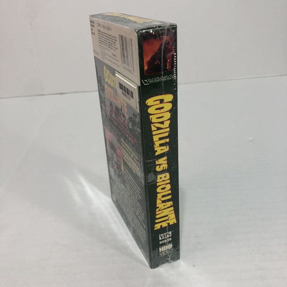 Godzilla Vs. Biollante (VHS, 1989) Factory Sealed HBO Video First Print - Picture 6 of 7